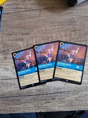 Carte Lorcana Capitaine Amélia