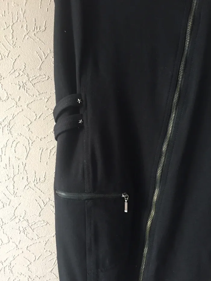 Robe noire style rock la  mode est à vous taille 40 - photo numéro 3