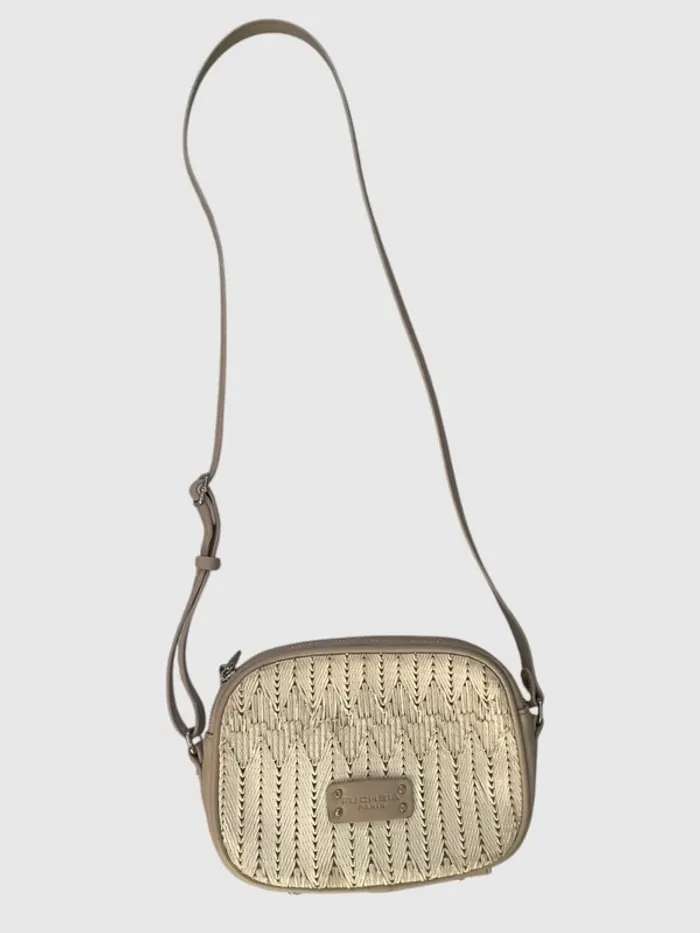 Fuchsia Paris beige purse sac à main - photo numéro 3