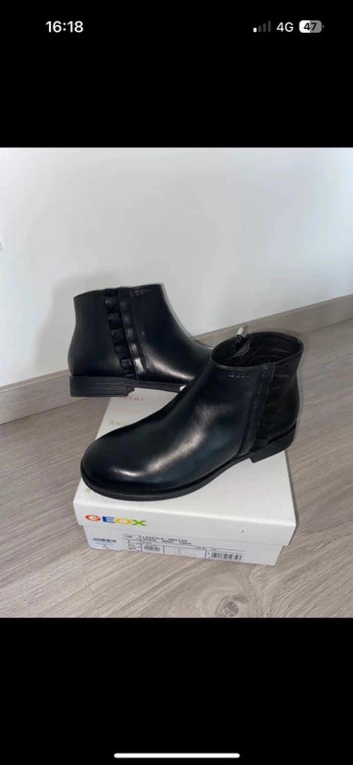Bottines geox taille 34 neuves