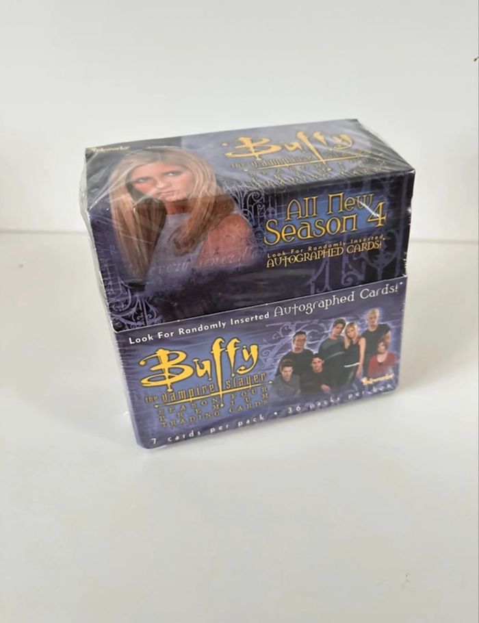 RARE boîte scellée Buffy Saison 4 Inkworks Trading Cards