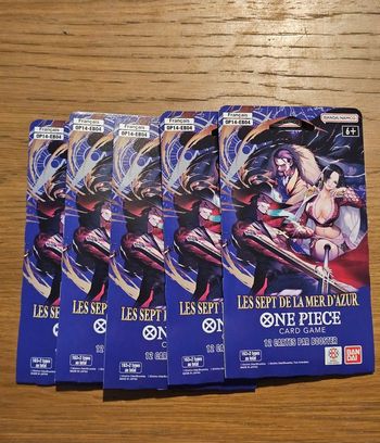 Blisters One piece Sept de la Mer d'Azur OP14