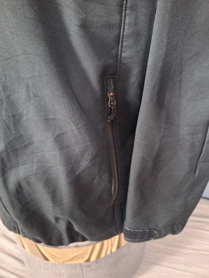 Veste columbia mi saison – homme noir - brodé - taille L (508) - photo numéro 4