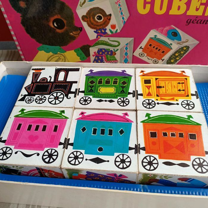 Jolis cubes géants vintage - photo numéro 5