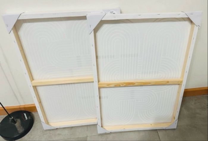 🌼deux cadres design blanc neuf 🌼 - photo numéro 4