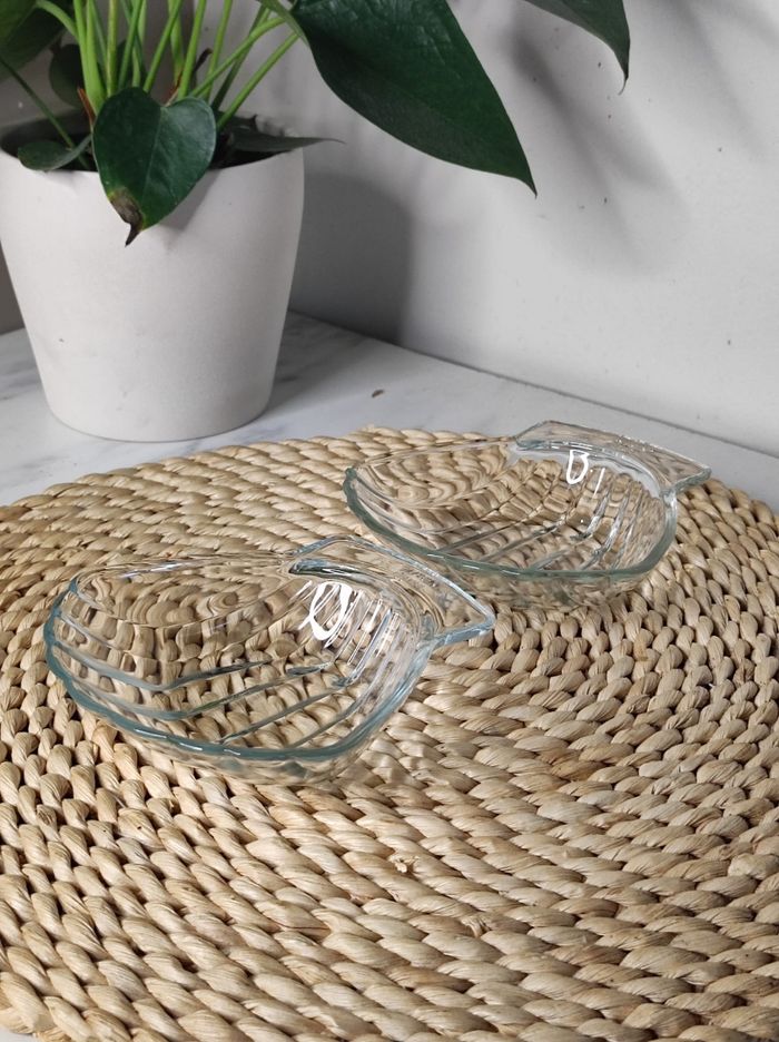 Coupelles coquillages en verre - photo numéro 1