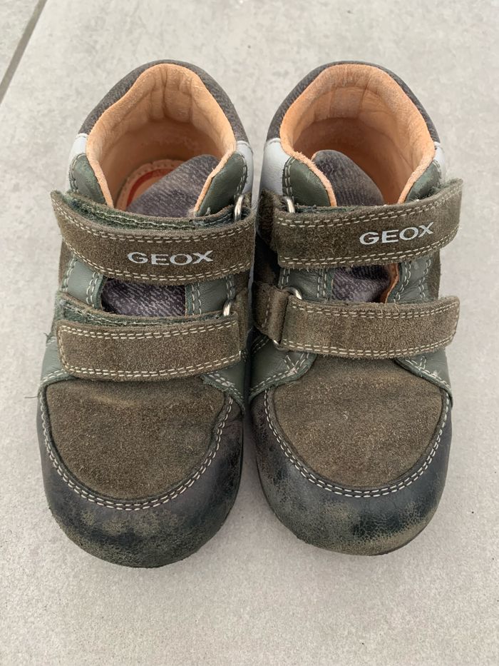 Bottines kaki Geox taille 25 - photo numéro 2