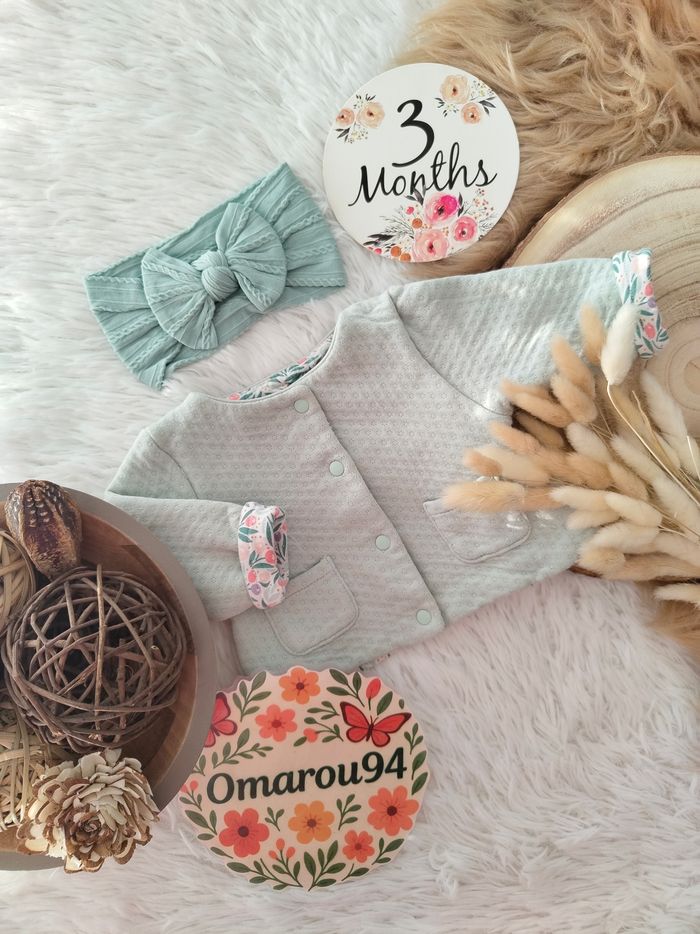 Ensemble obaïbi fille 3 mois 🎀 - photo numéro 4
