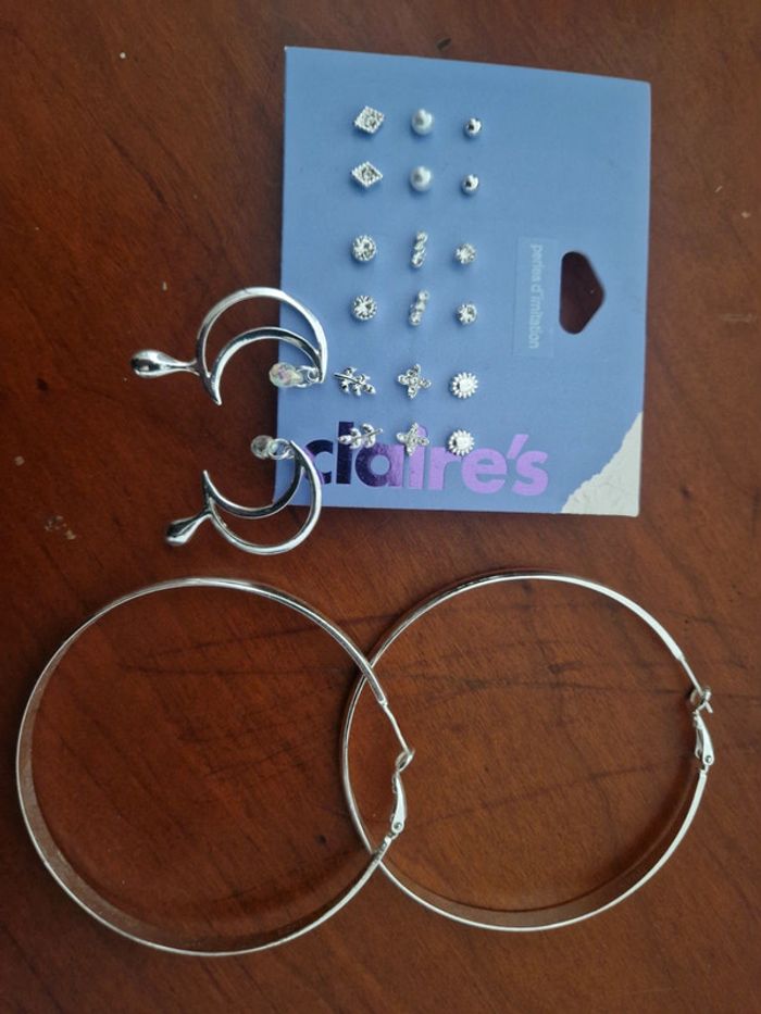 Lots de boucles d oreilles - photo numéro 3