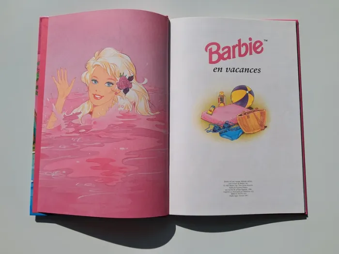 Livre Barbie en Vacances - photo numéro 2