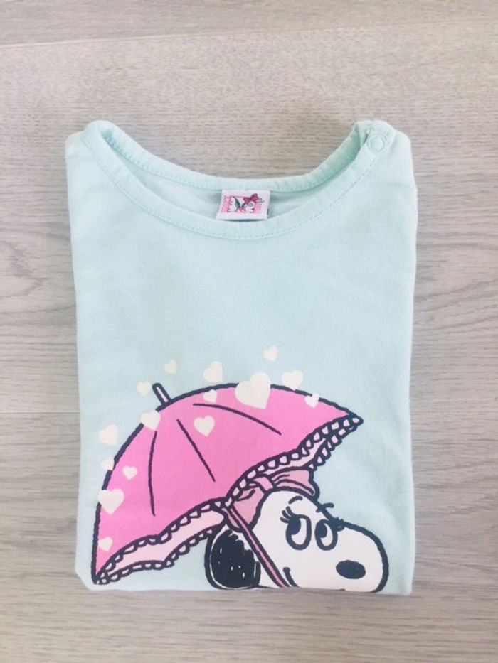 Pull fin bébé fille 36 mois / 3 ans Snoopy