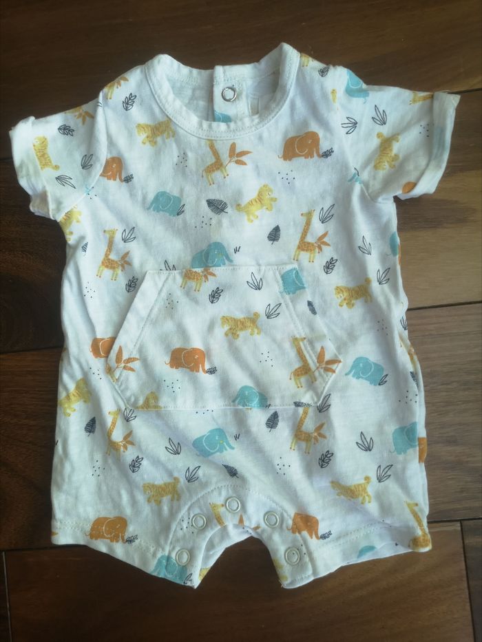 Barboteuse Gémo 1 mois