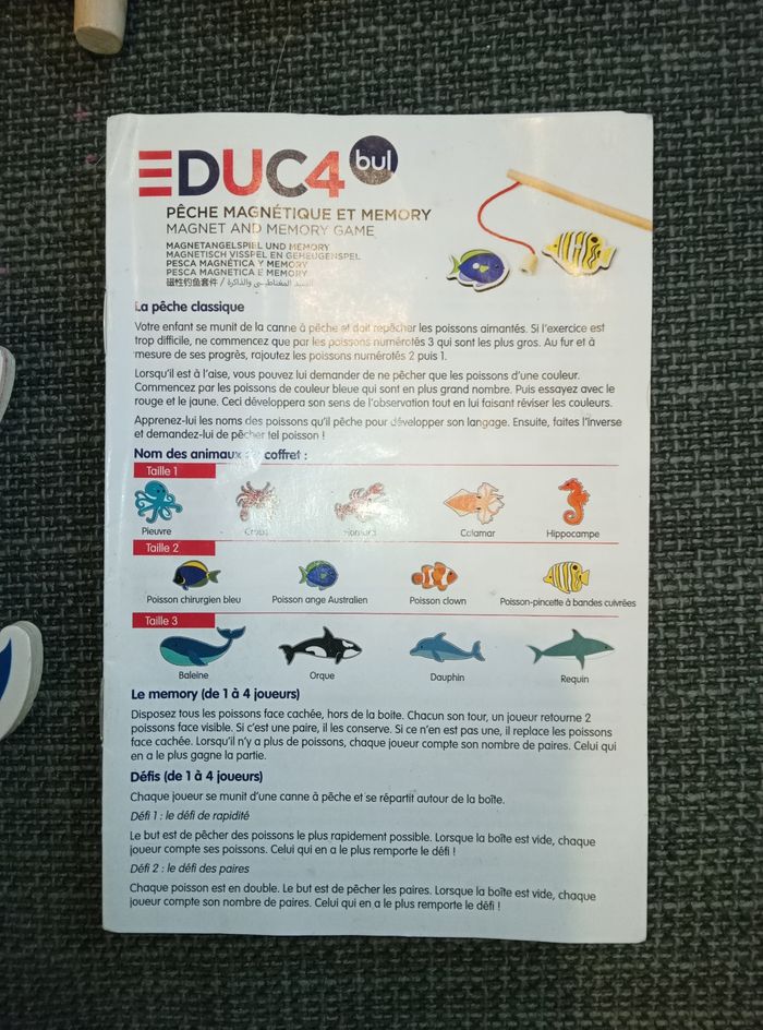 Pêche magnétique, Educa4bul, 2+ - photo numéro 4