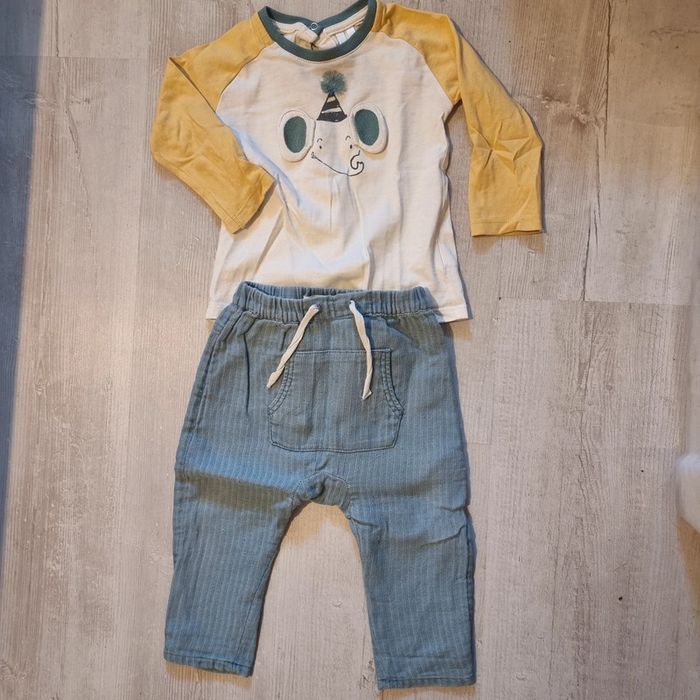 Ensemble pantalon et t-shirt manches longues