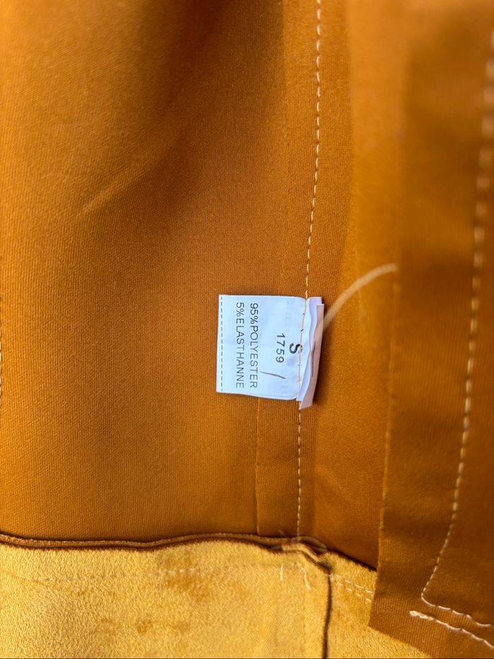 Veste Perfecto moutarde - photo numéro 3