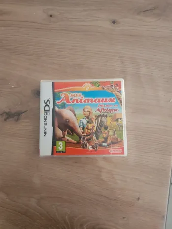 sos animaux mission en Afrique Nintendo ds
