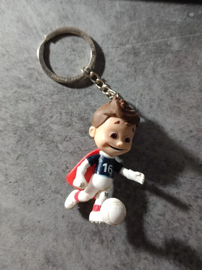 🌺 porte clés pvc euro 2016 uefa super victor goalix