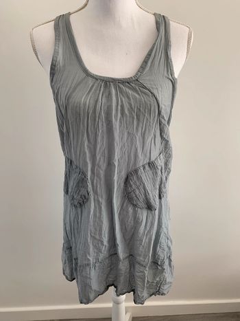 Robe en voile grise T38 M