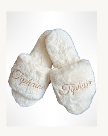 Pantoufles personnalisé