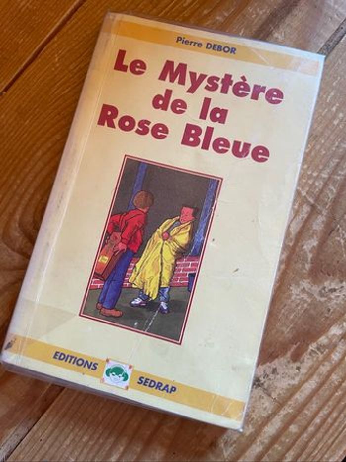 Livre - Le mystère de la rose bleue