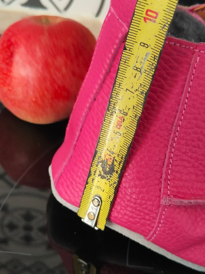 Chaussons en cuir tout doux et souple fille. Taille 22. Neuf. El naturalista - photo numéro 7