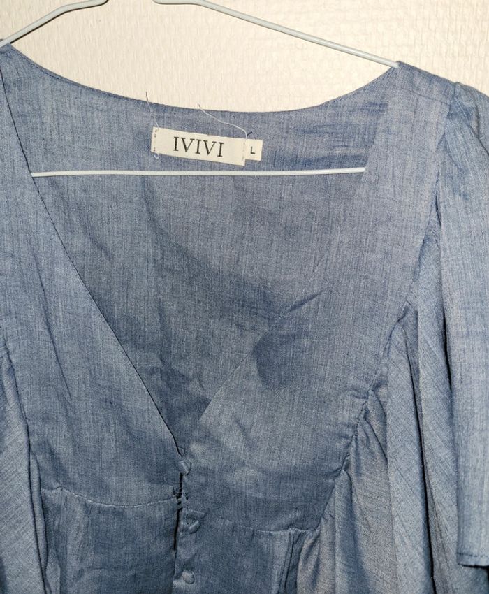 Blouse sans manche à volants - photo numéro 5