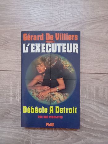 Livre L'exécuteur  "débacle à Détroit" N°19