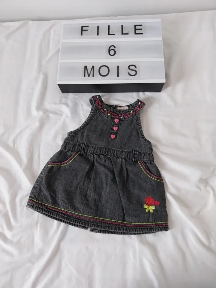 Robe fille 6 mois