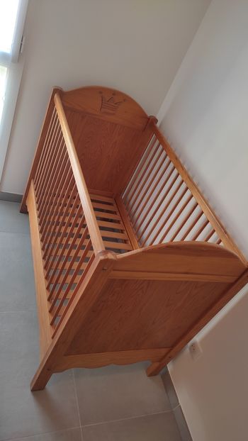 Lit bébé en bois trésor Jacadi