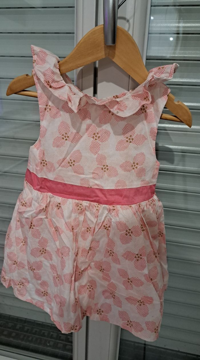 Robe bébé fille et culotte assortie - photo numéro 2