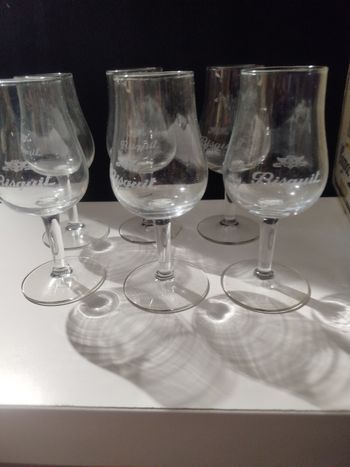 6 verres a cognac