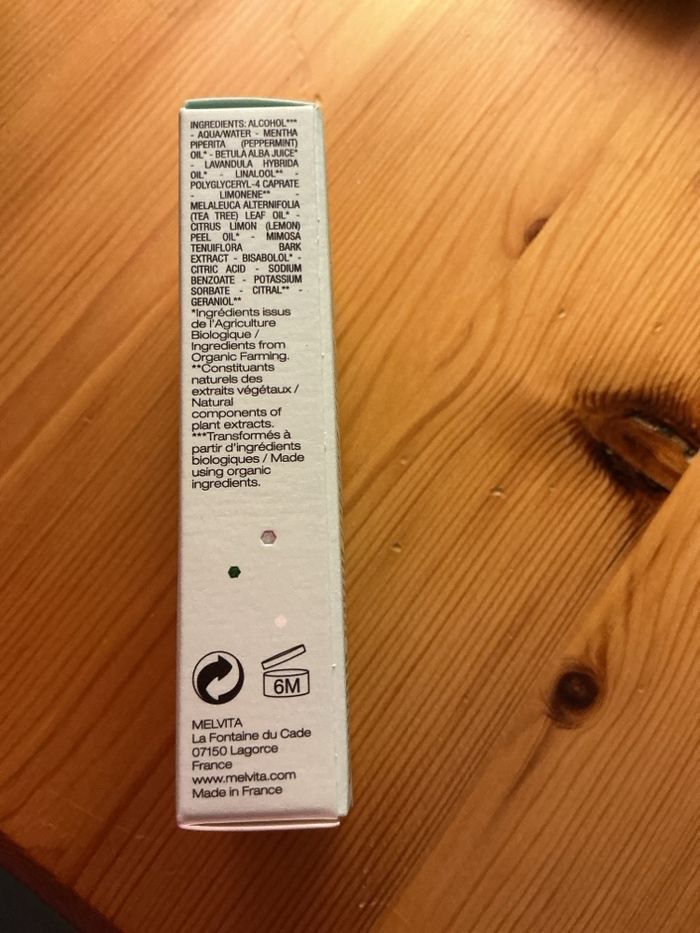 Roll on SOS action ciblée nectar pur MELVITA - photo numéro 3