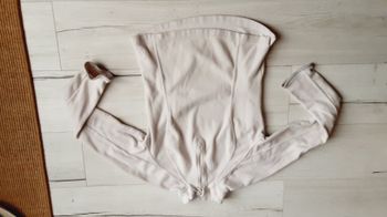 Vêtement femme top polaire beige Décathlon Quechua taille S