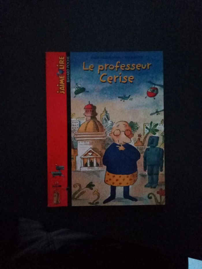 J'aime lire_ le professeur cerise