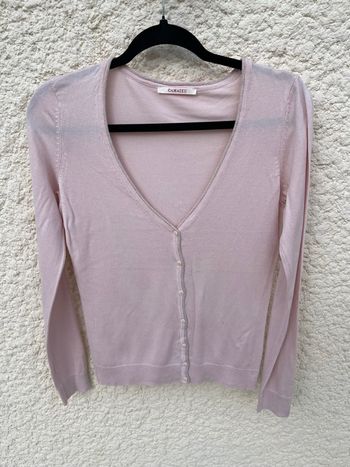 Gilet rose Camaïeu 