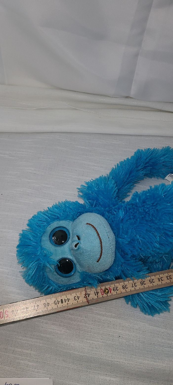 Peluche singe bleu AURORA - photo numéro 4