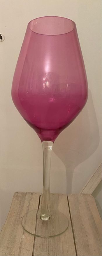 Grand Vase/Coupe à vin, Centrepiece unique