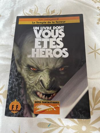 Un livre dont vous êtes le héros Le temple de la Terreur