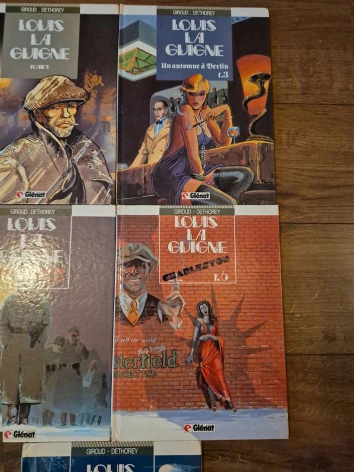 Lot de 5 bandes dessinées Louis la Gigne - photo numéro 3