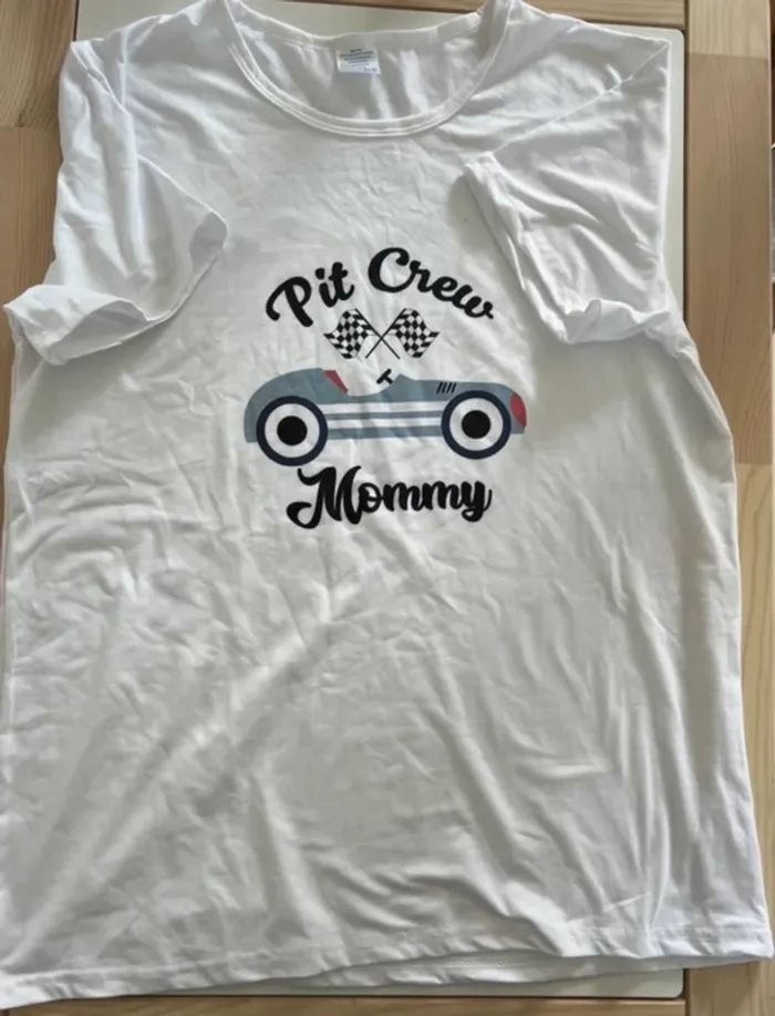 T-shirt anniversaire thème voiture – Taille XXL – Neuf - photo numéro 6