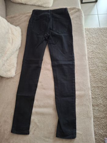 Pantalon skinny noir kiabi