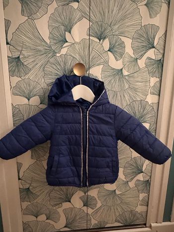 2 doudounes avec et sans manches 12 mois (74 cm)