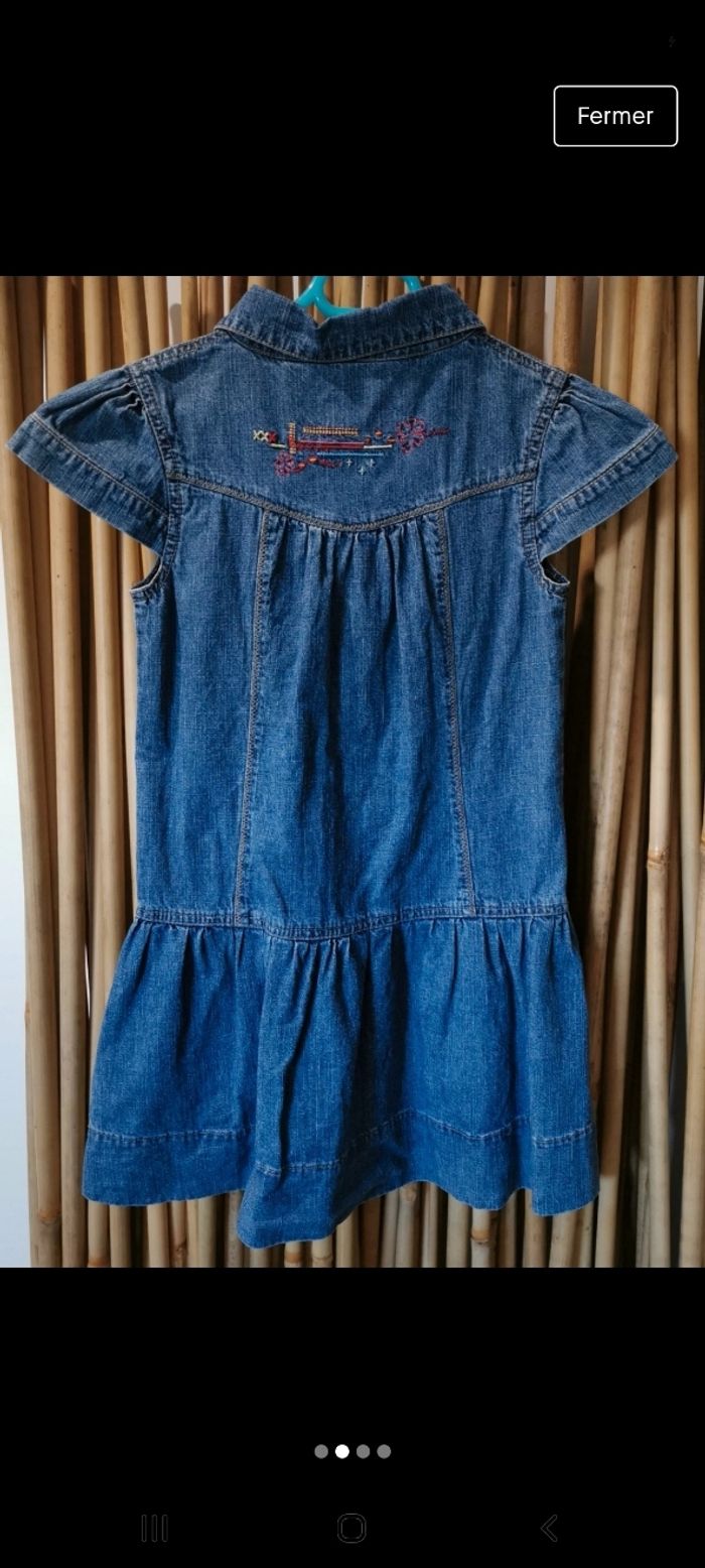 Robe jeans Okaïdi 8 ans - photo numéro 2