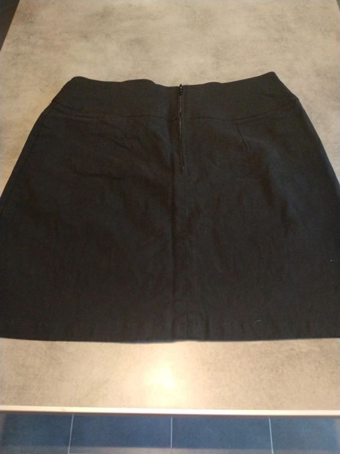 Jupe noire "Camaïeu" T:38 - photo numéro 5