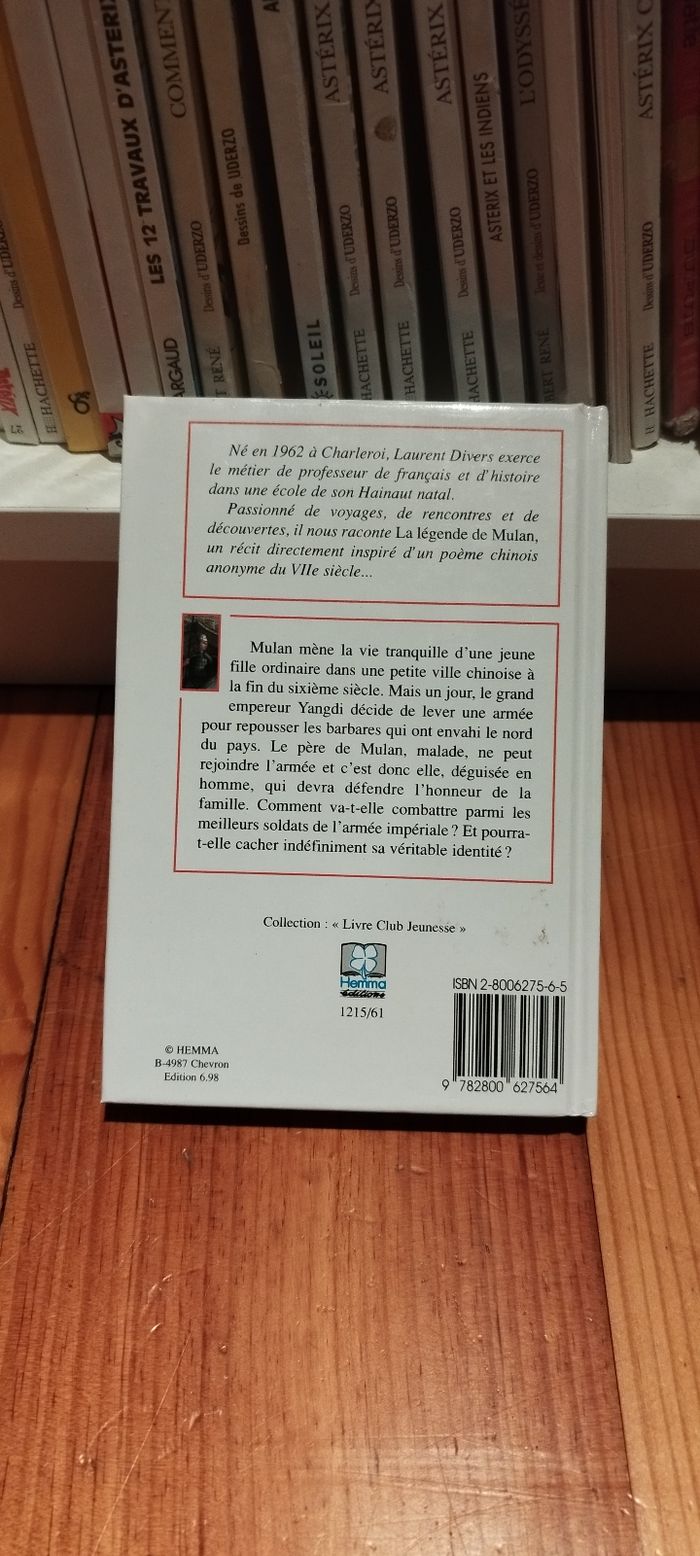 Livre vintage la légende de Mulan - photo numéro 2