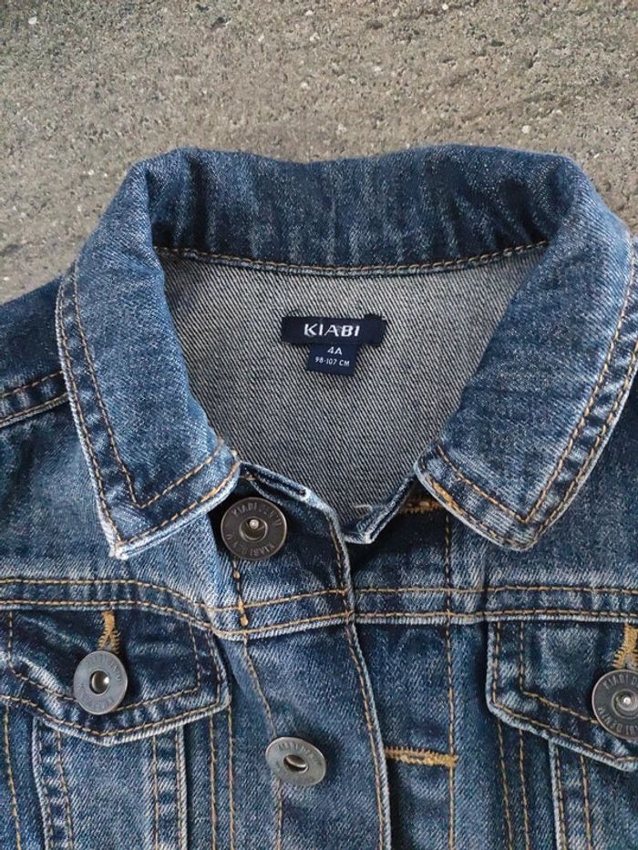 Veste en jean 4 ans - photo numéro 2