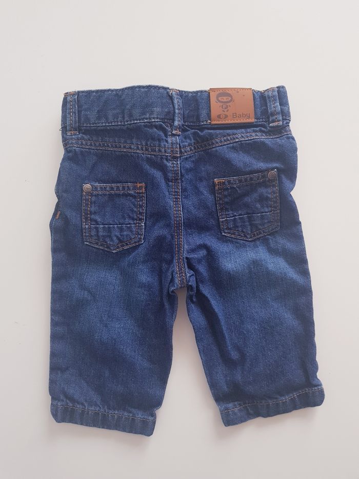 Tex - Pantalon en jean - Taille élastiquée - Neuf ! (6 mois) - photo numéro 4