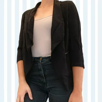 Blazer léger noir Promod taille M
