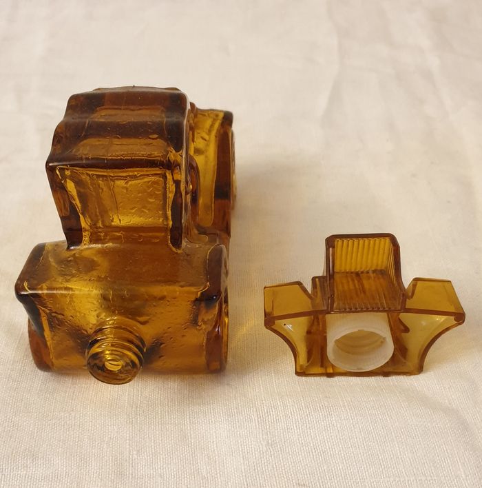 Flacon en verre fumé – Voiture – Vintage – Avon - photo numéro 7