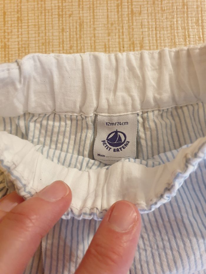 Short Petit Bateau 12 mois - photo numéro 2